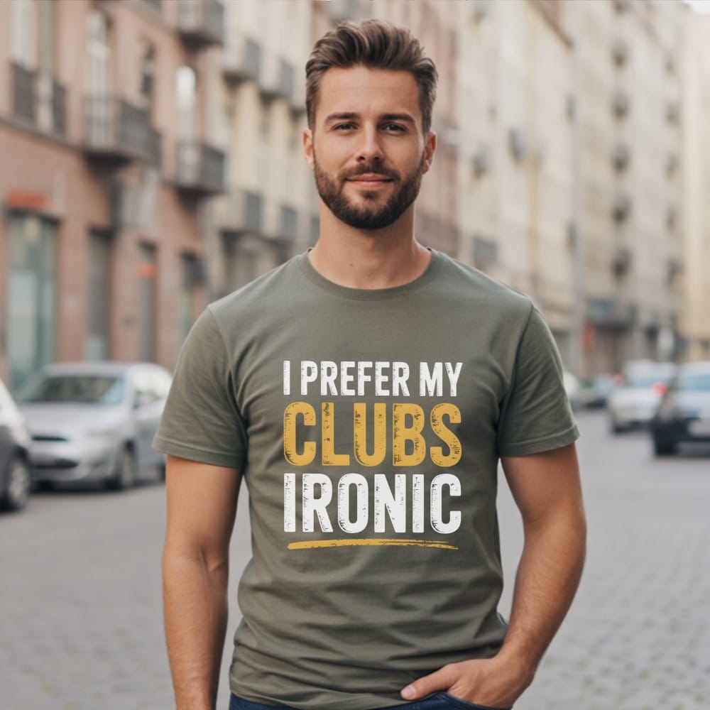 Ironic Clubs Only T-Shirt