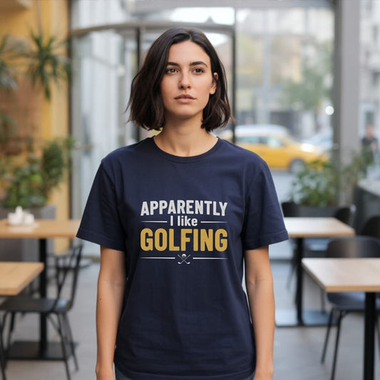 Apparently I Like Golfing T-Shirt