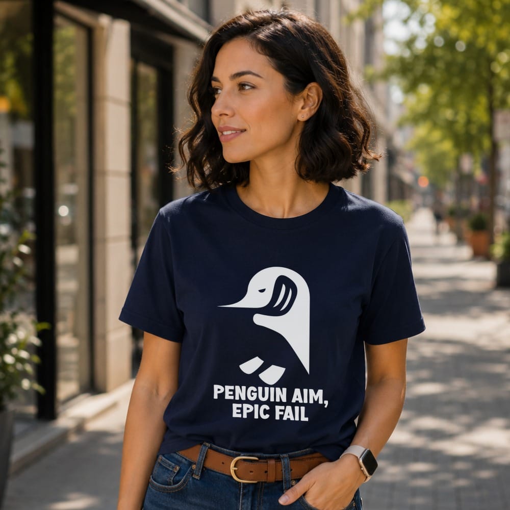 Penguin Aim, Epic Fail T-Shirt