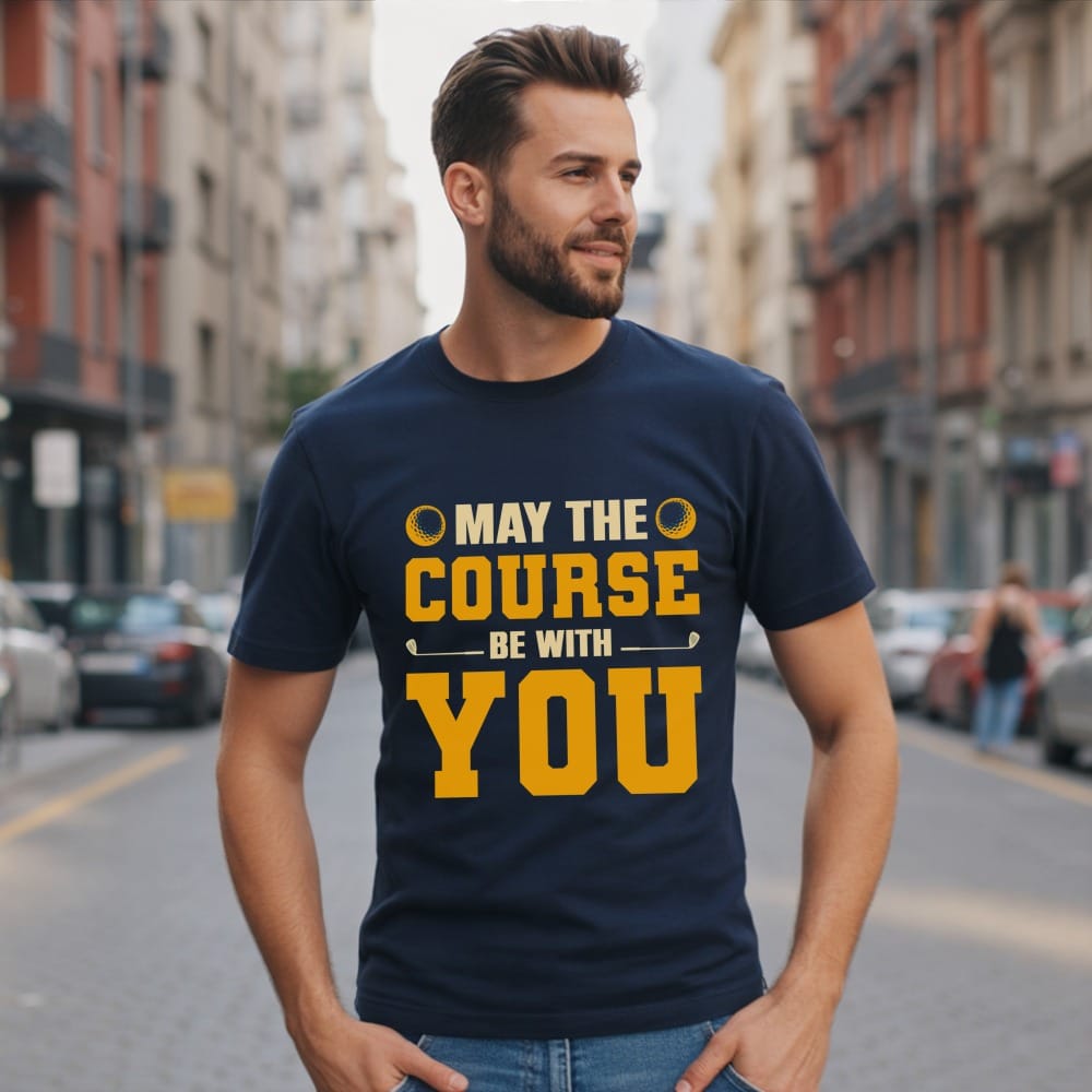 May the Course Be With You T-Shirt