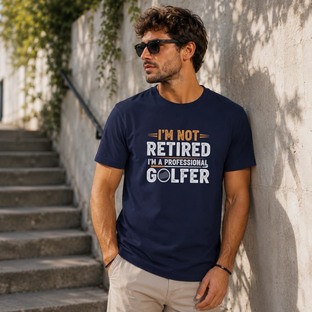Not Retired, Professional Golfer T-Shirt