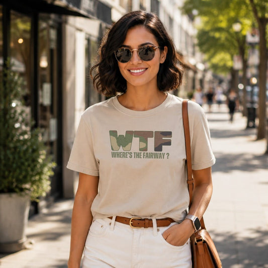 WTF: Where’s The Fairway? T-Shirt