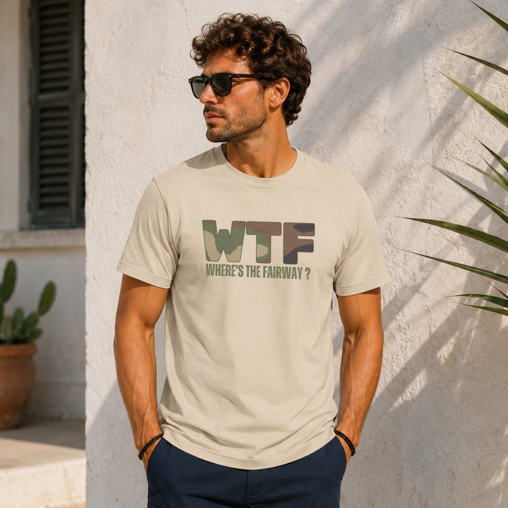 WTF: Where’s The Fairway? T-Shirt