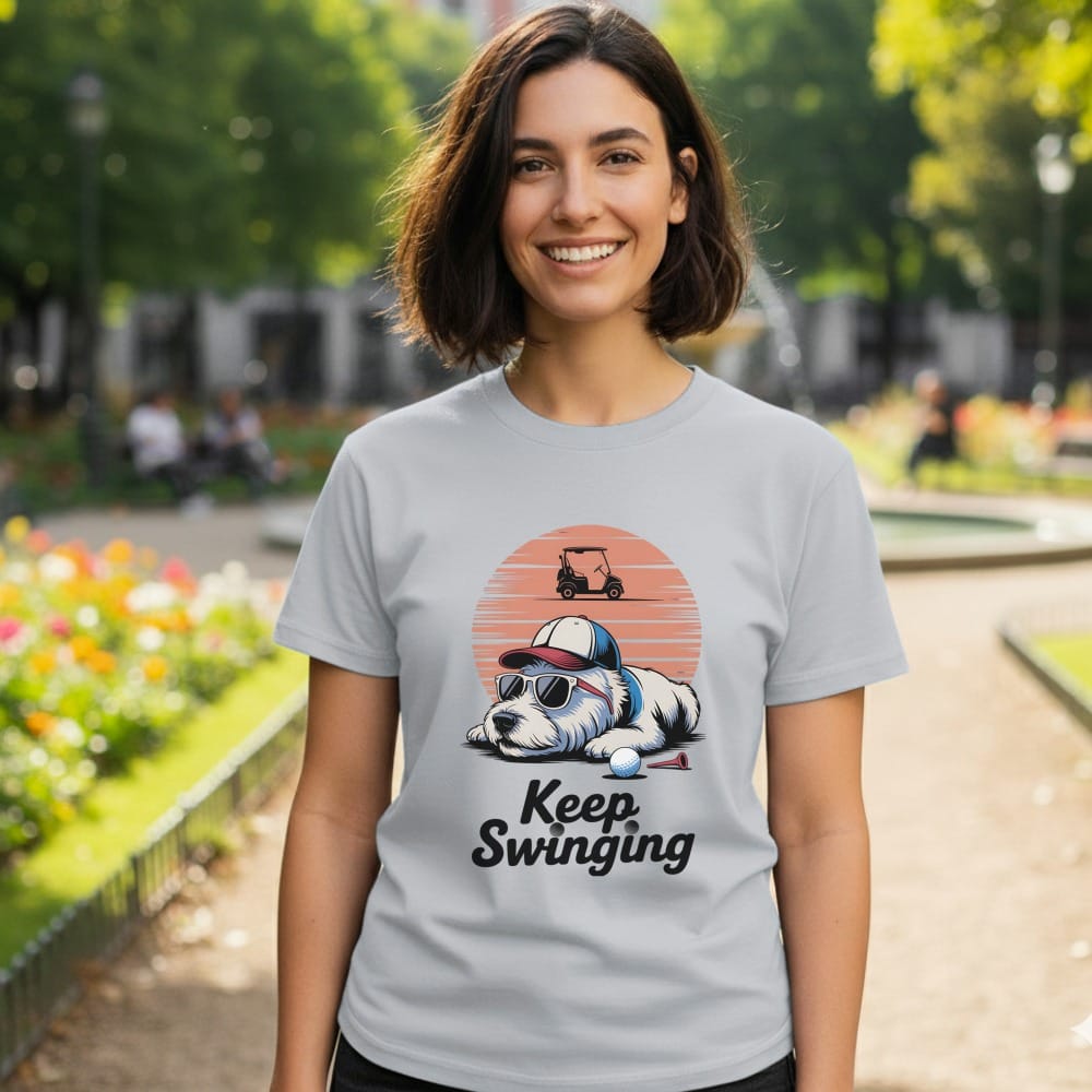 Keep Swinging Labrador T-Shirt