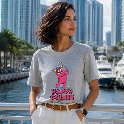 Happy Golfer Monster T-Shirt