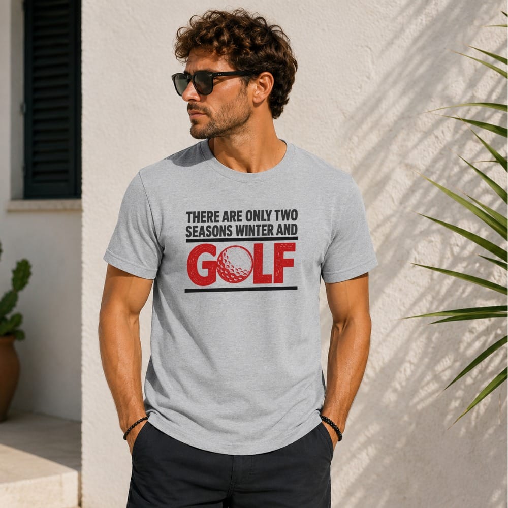 Winter and Golf T-Shirt