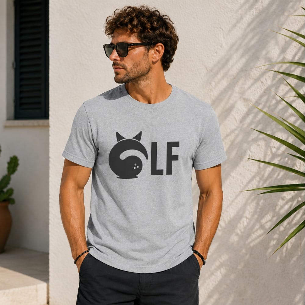 Shadow Cat Golf T-Shirt