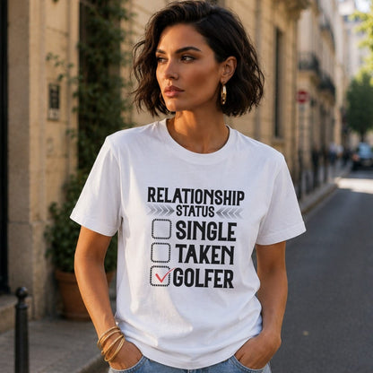 Relationship Status: Golfer T-Shirt