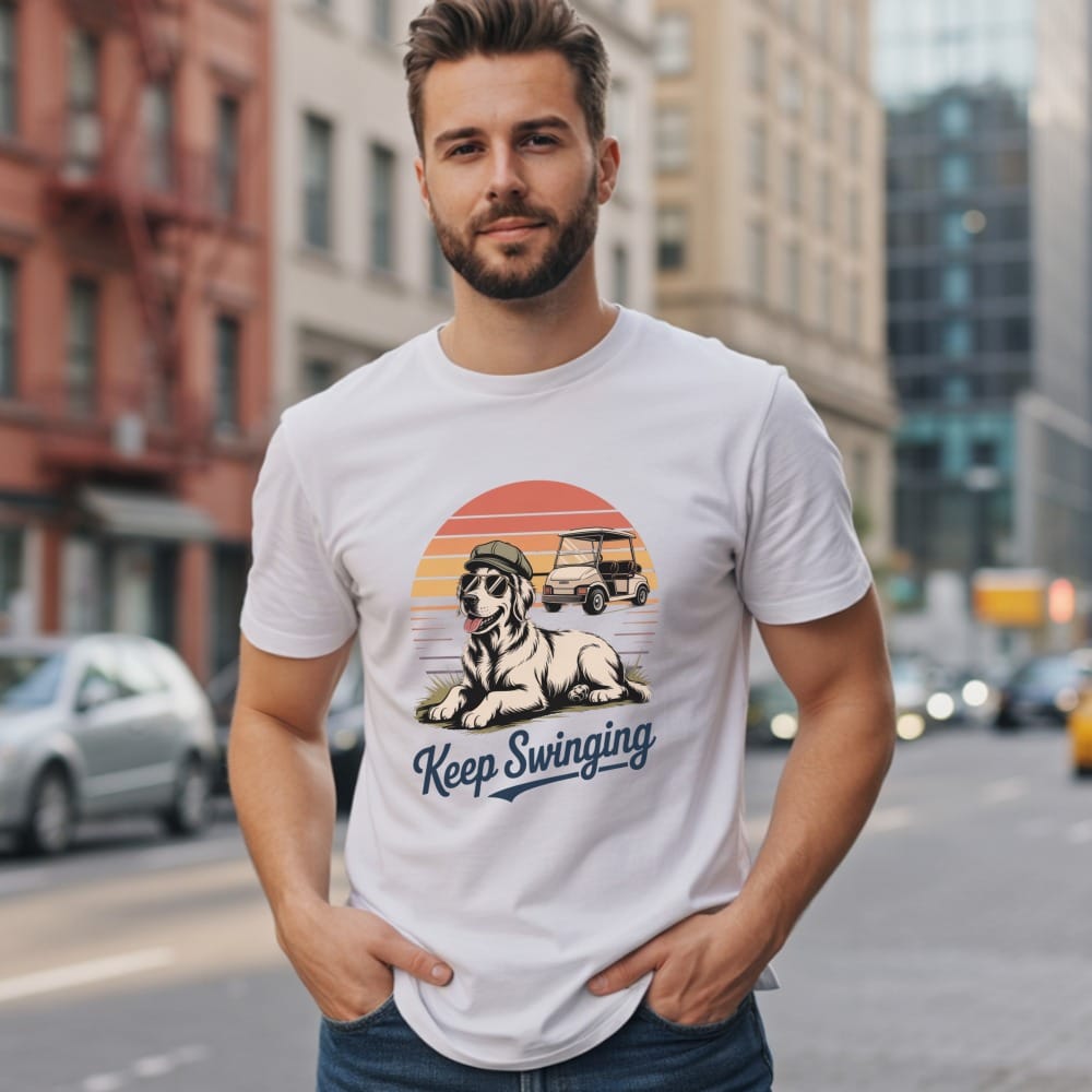 Keep Swinging Labrador T-Shirt