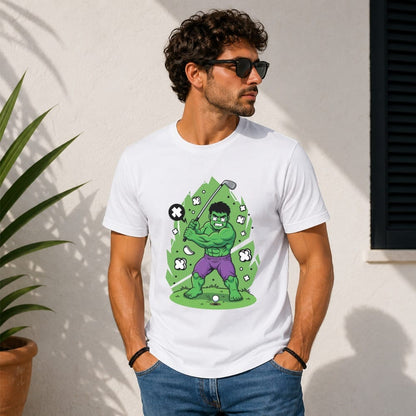 Hulk Smash Golf T-Shirt