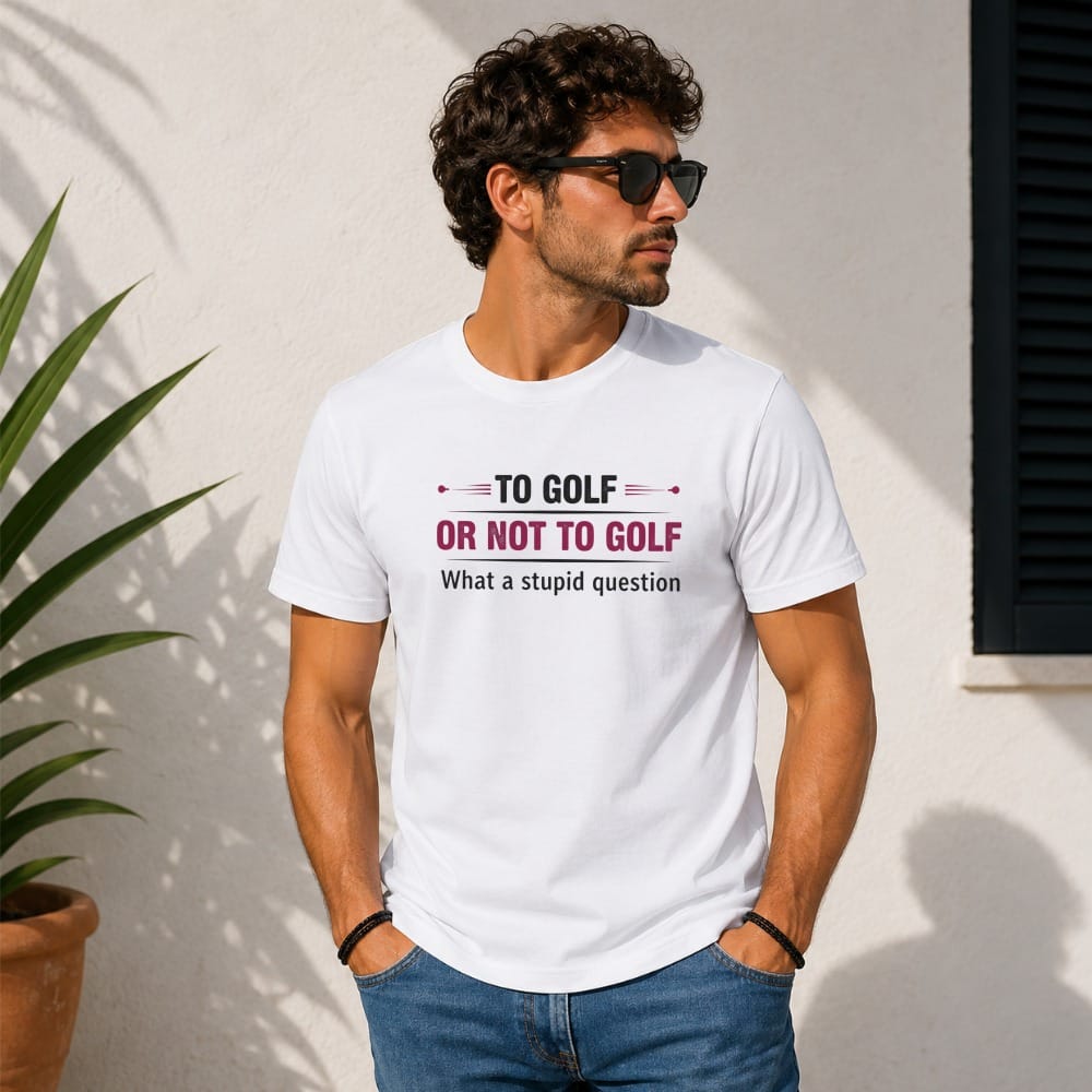 To Golf Or Not To Golf T-Shirt