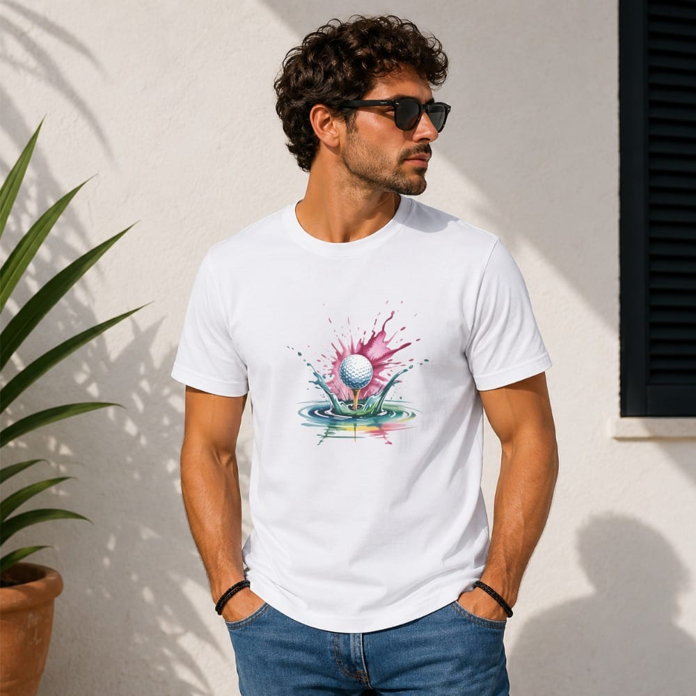 Color Splash Golf T-Shirt