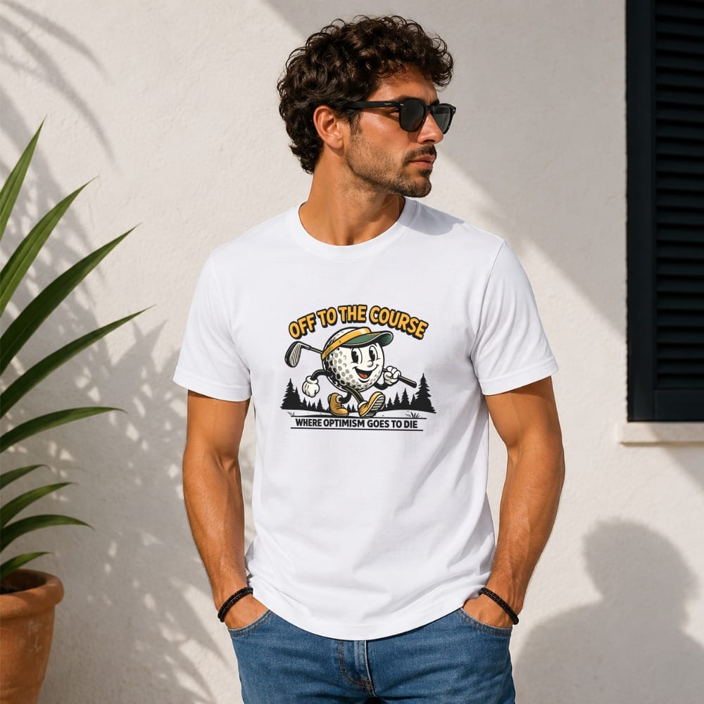 Optimism Dies Here T-Shirt