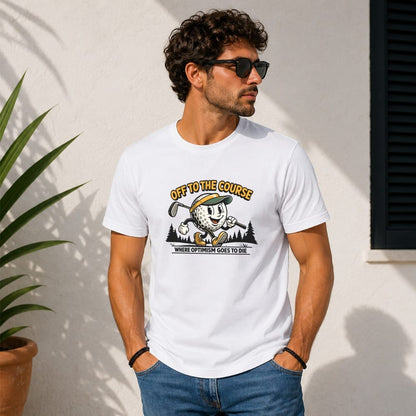 Optimism Dies Here T-Shirt