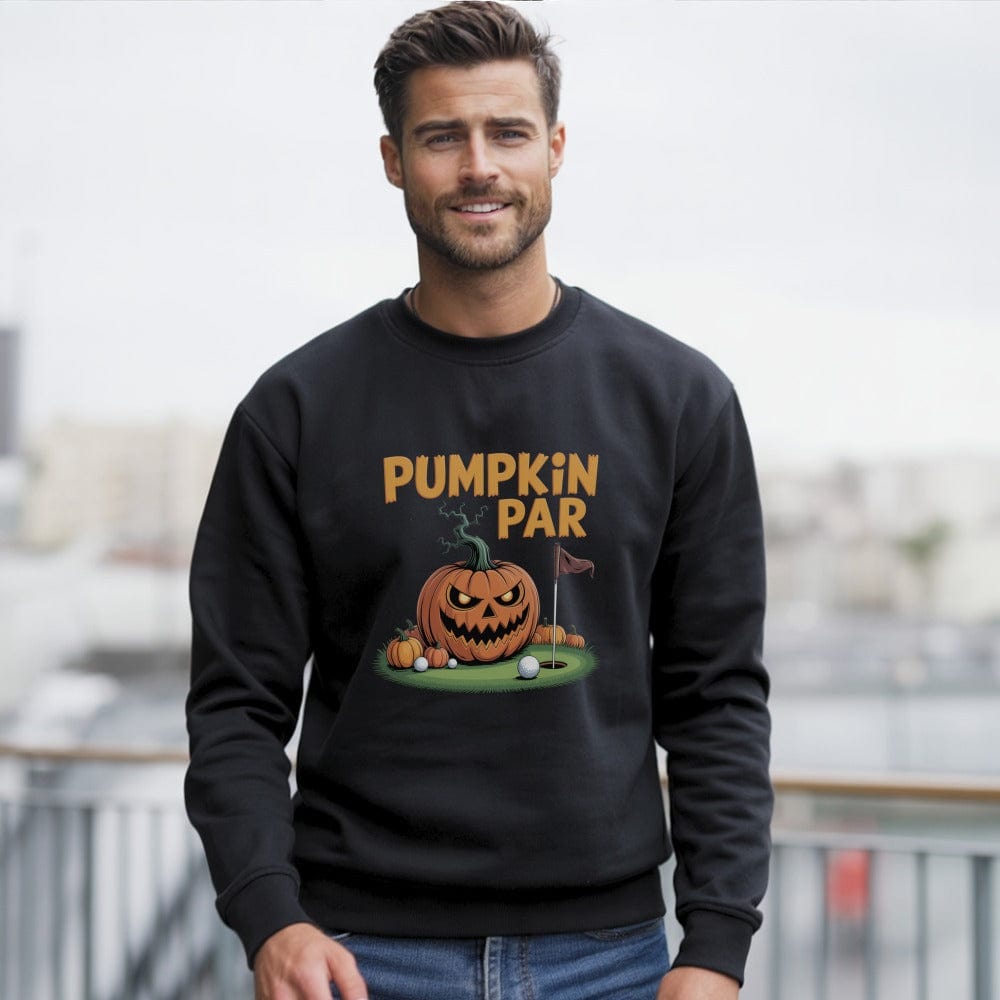 Pumpkin Par Sweatshirt - Funny Golf Tee by Swing Epic