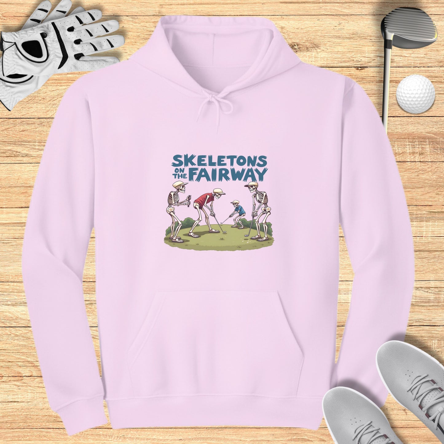 Skeletons on the Fairway Hoodie