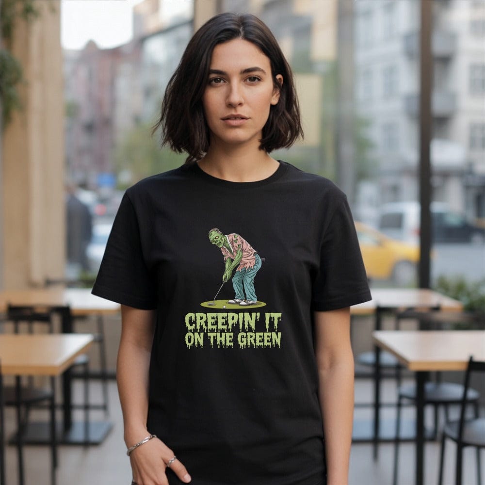 Creepin’ It on the Green T-Shirt - Funny Golf Tee by Swing Epic