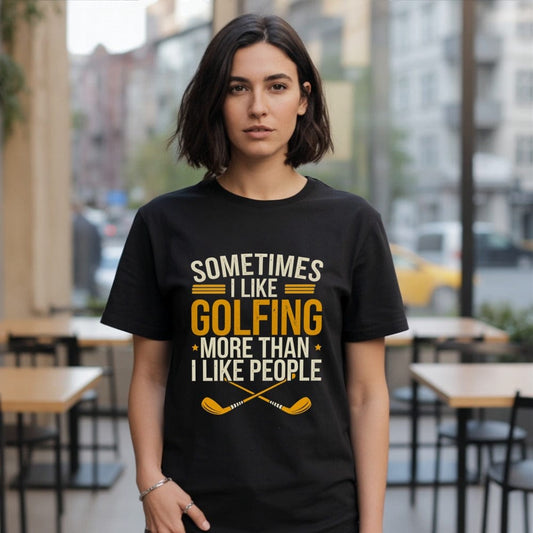 Golf Over People T-Shirt