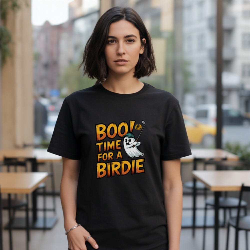 Boo Time for a Birdie T-Shirt - Funny Golf Tee by Swing Epic
