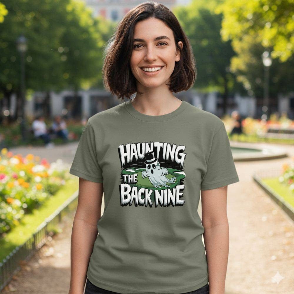 Haunting the Back Nine T-Shirt - Funny Golf Tee by Swing Epic