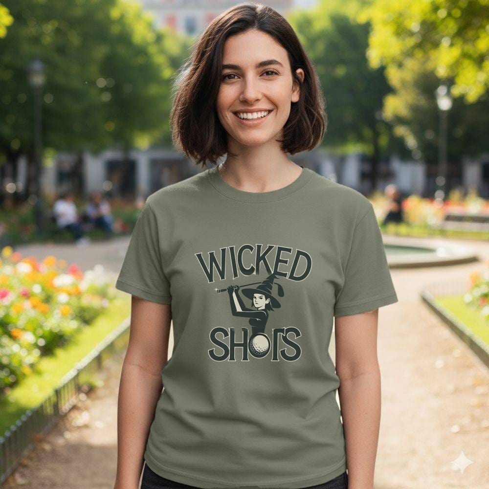 Wicked Shots T-Shirt - Funny Golf Tee by Swing Epic