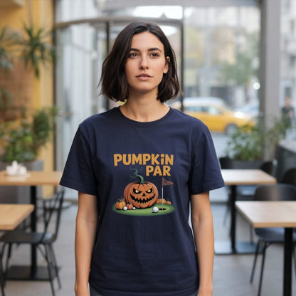 Pumpkin Par T-Shirt - Funny Golf Tee by Swing Epic