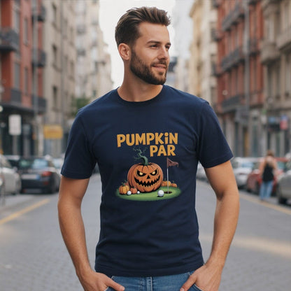 Pumpkin Par T-Shirt - Funny Golf Tee by Swing Epic