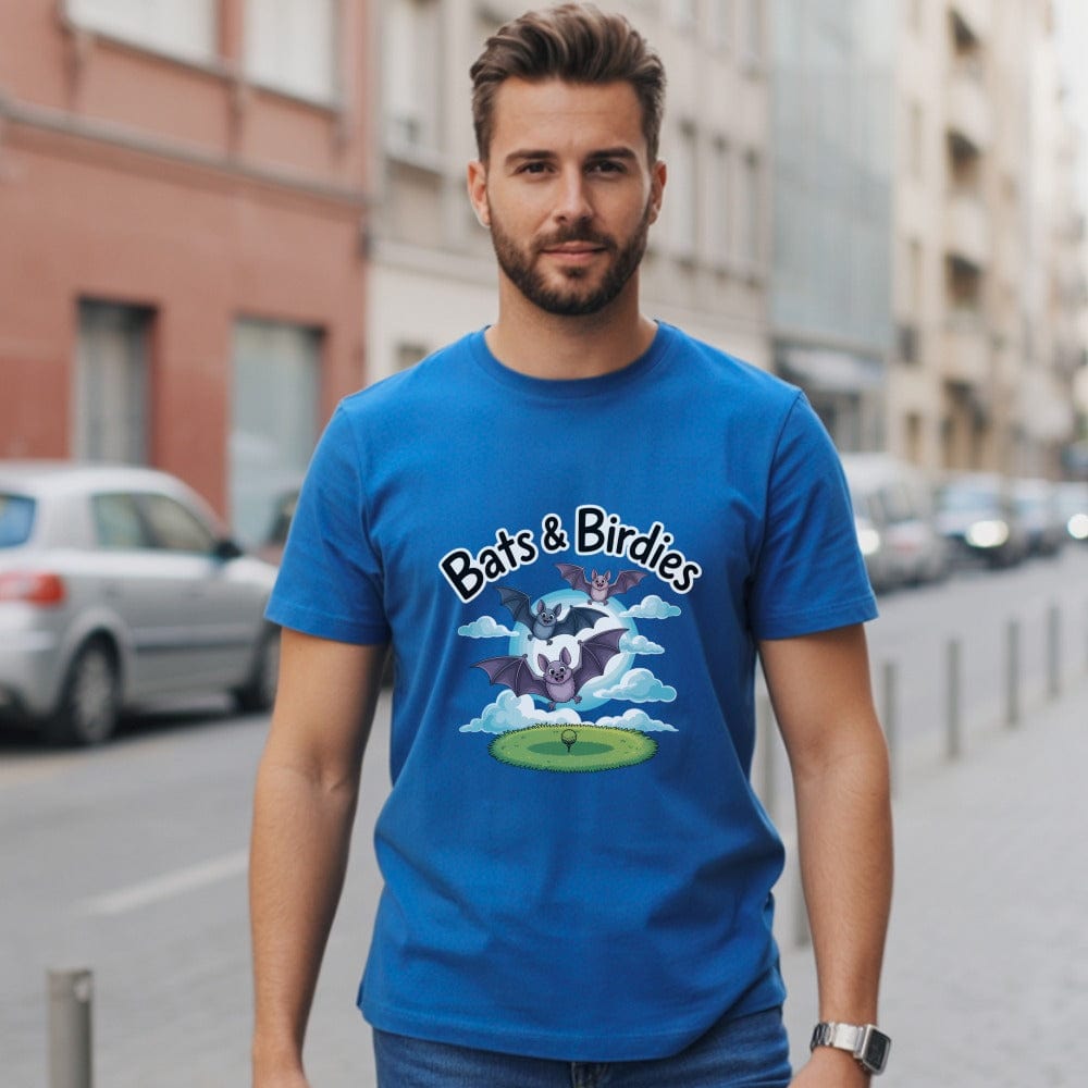 Bats & Birdies T-Shirt - Funny Golf Tee by Swing Epic