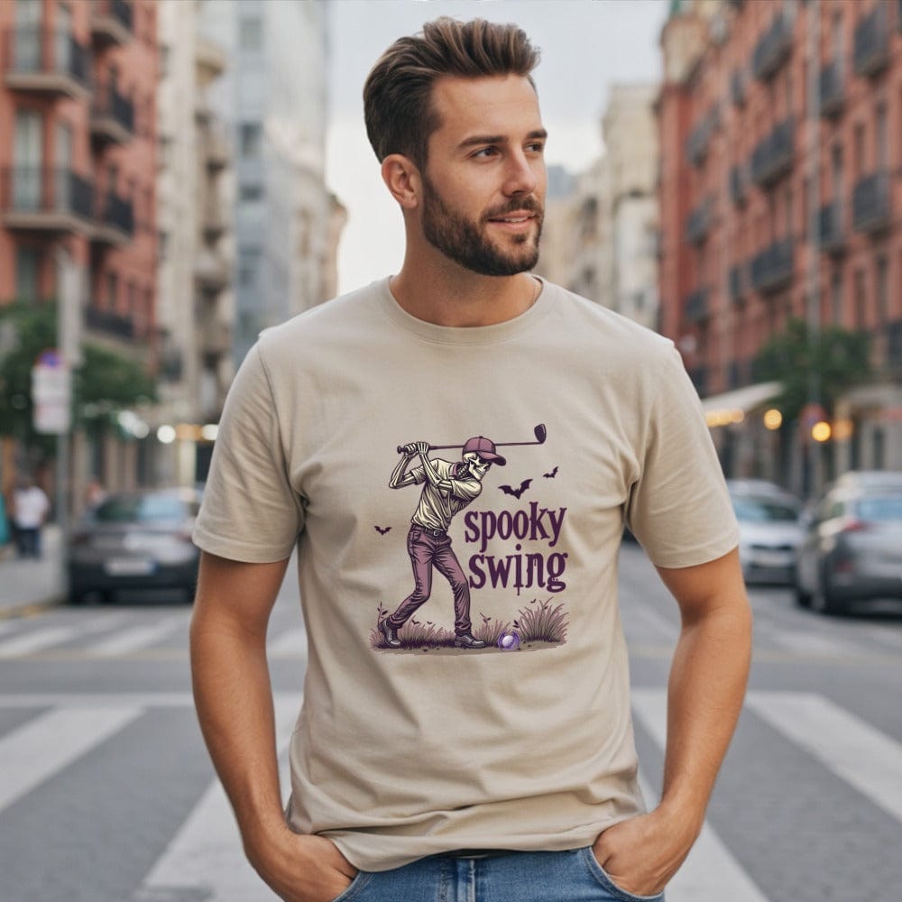 Spooky Swing T-Shirt - Funny Golf Tee by Swing Epic