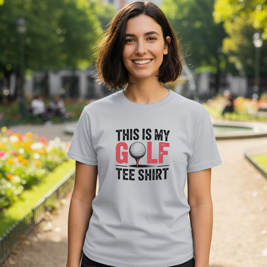 This Is My Golf Tee Shirt T-Shirt - Funny Golf T-Shirt by SwingEpic