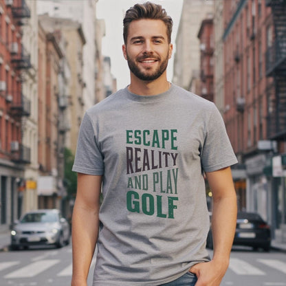 Escape Reality, Play Golf T-Shirt