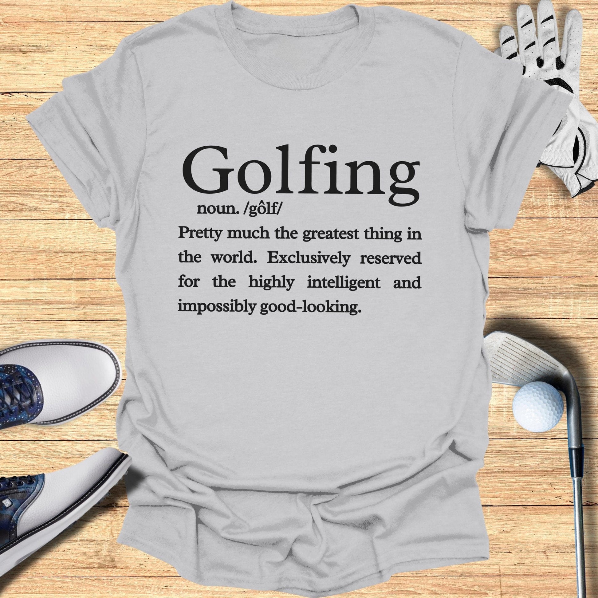 Golfing Definition T-Shirt - Funny Golf Tee by Swing Epic