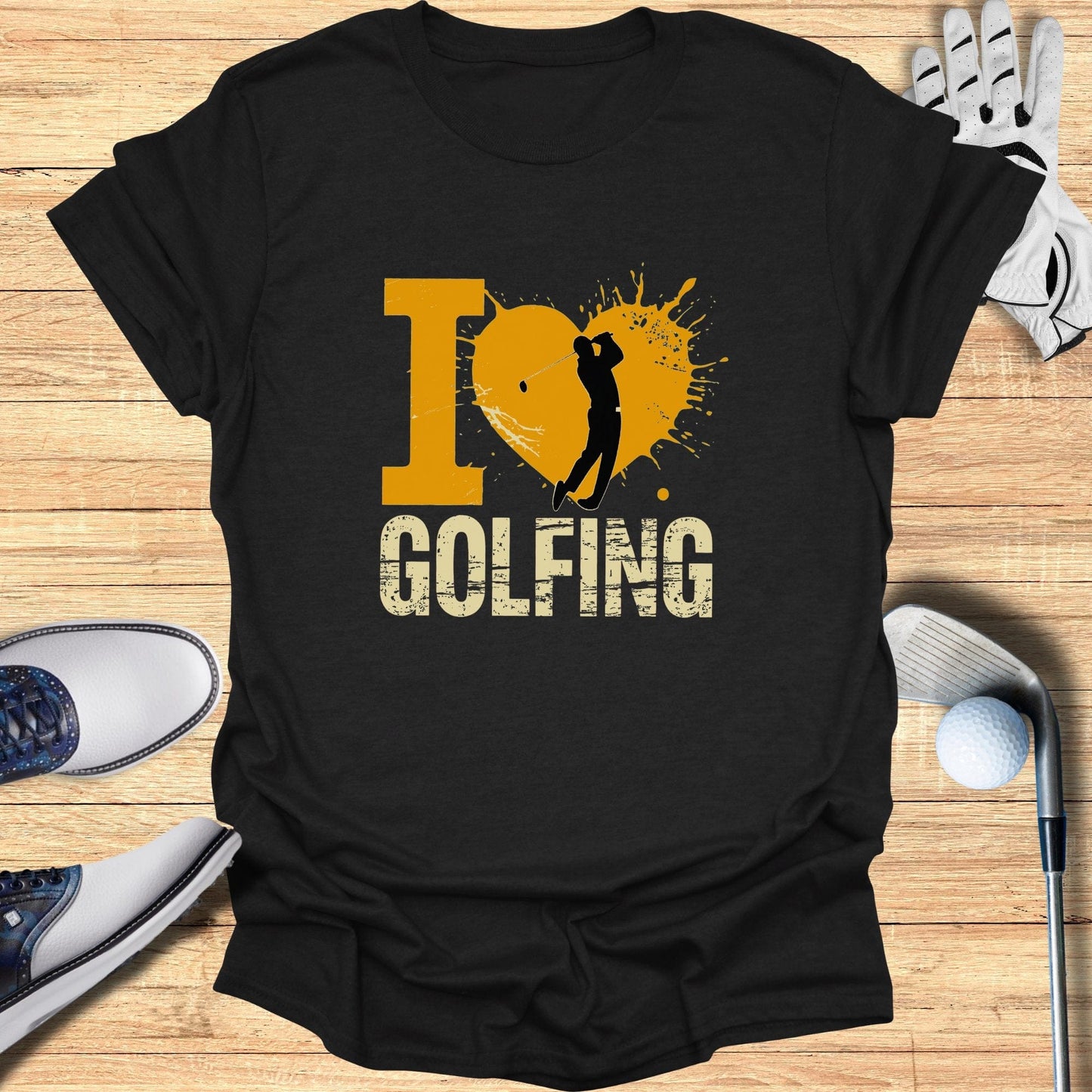 I Love Golfing T-Shirt - Funny Golf Tee by Swing Epic