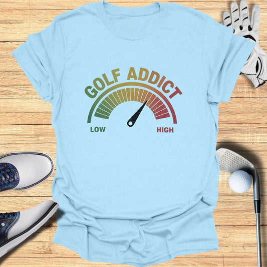 Golf Addict T-Shirt - Funny Golf Tee by Swing Epic