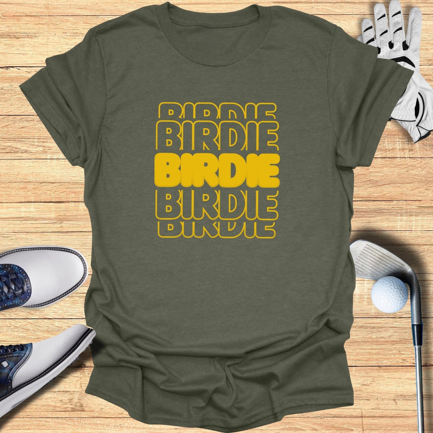 Birdie Golf T-Shirt - Funny Golf Tee by Swing Epic