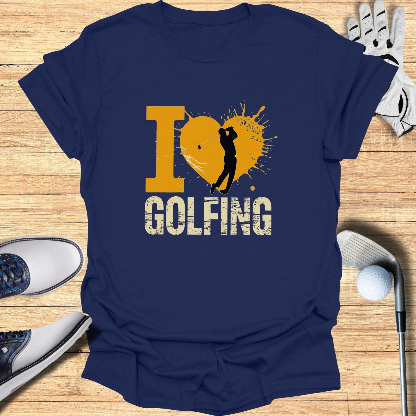 I Love Golfing T-Shirt - Funny Golf Tee by Swing Epic