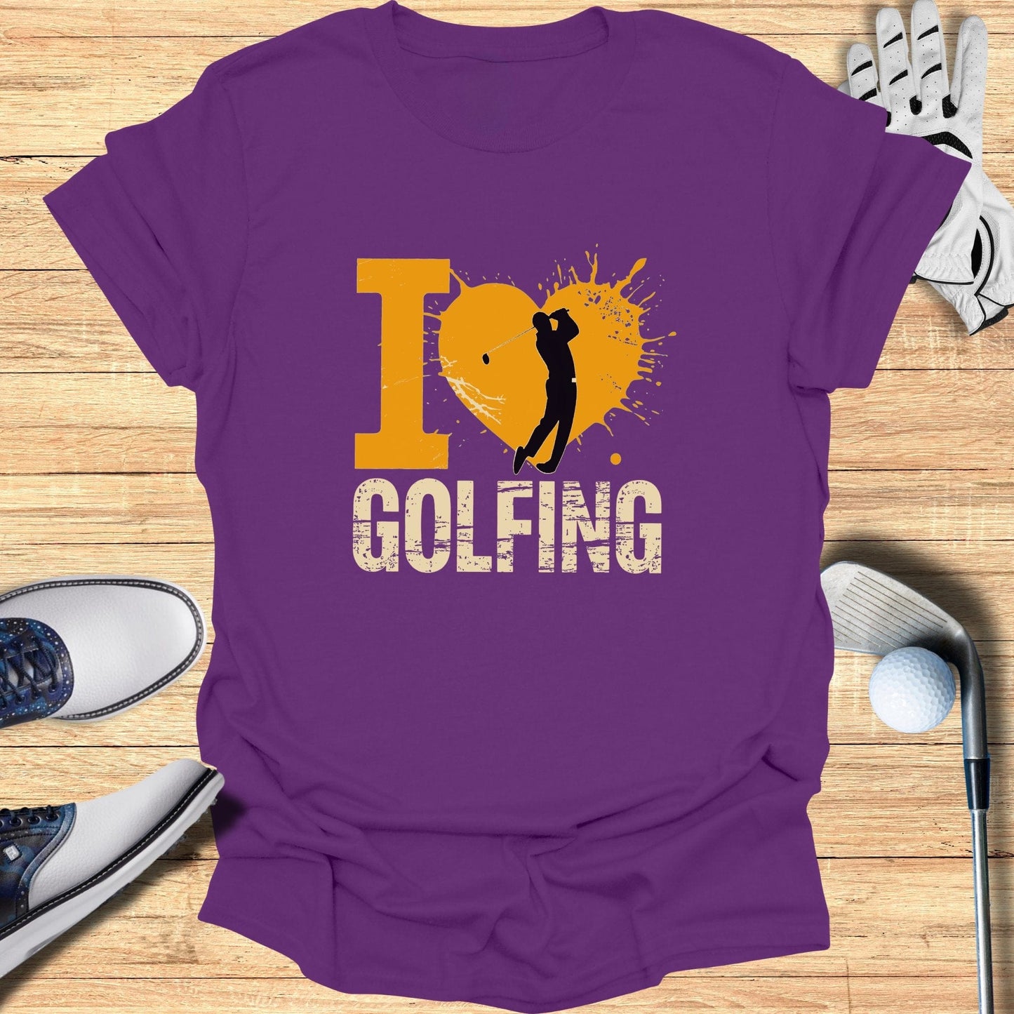 I Love Golfing T-Shirt - Funny Golf Tee by Swing Epic