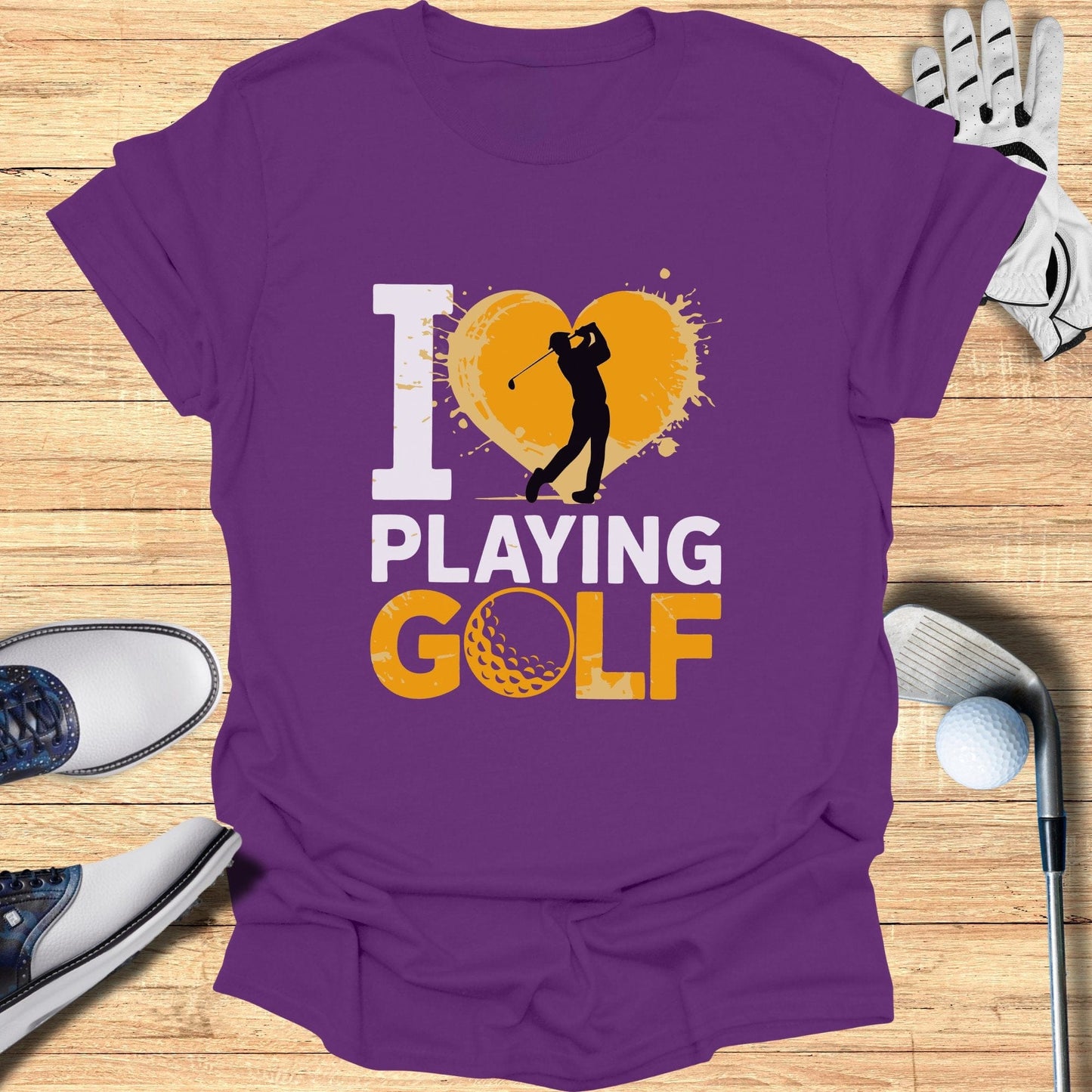 I Love Playing Golf T-Shirt - Funny Golf Tee by Swing Epic