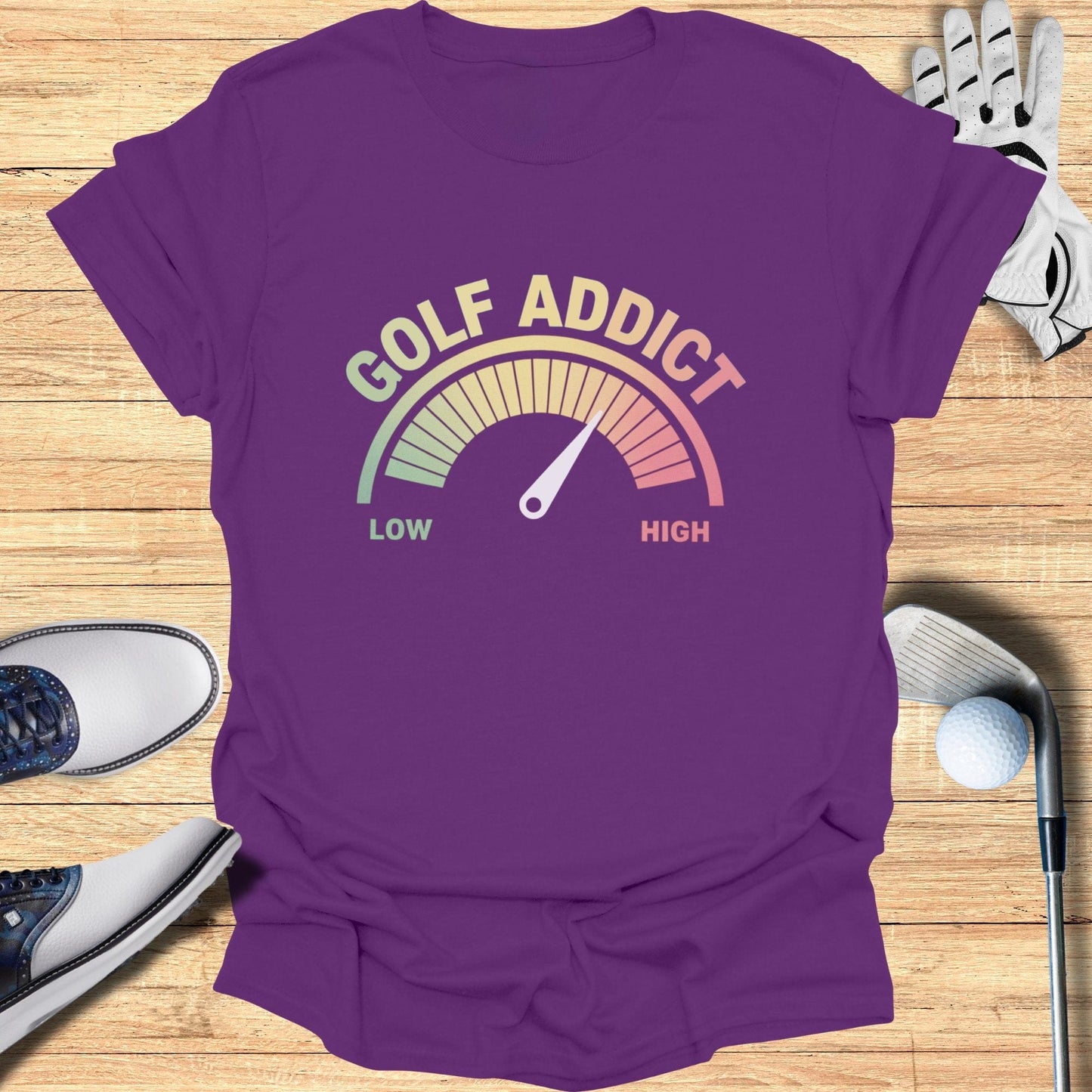 Golf Addict T-Shirt - Funny Golf Tee by Swing Epic