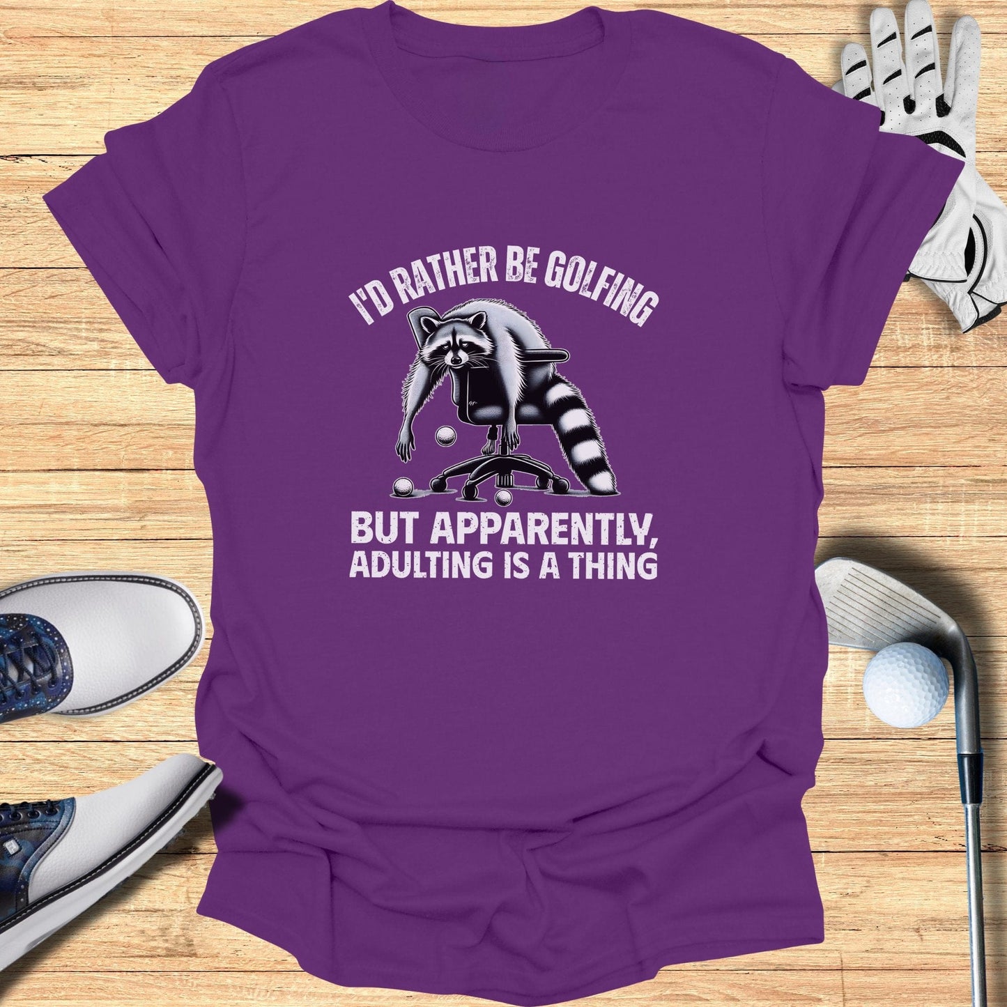 I'd Rather Be Golfing T-Shirt - Funny Golf Tee by Swing Epic