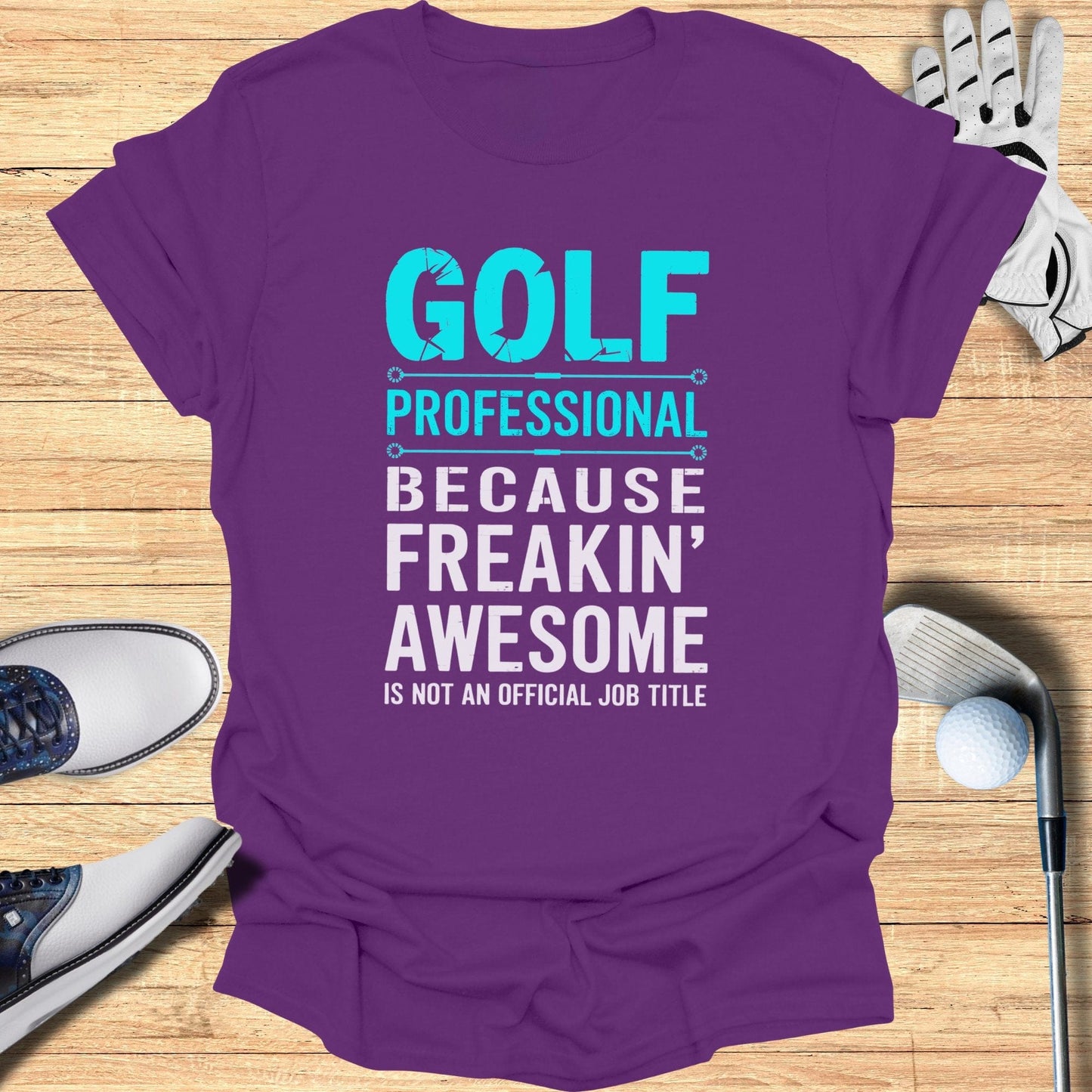 Golf Professional T-Shirt - Funny Golf Tee by Swing Epic