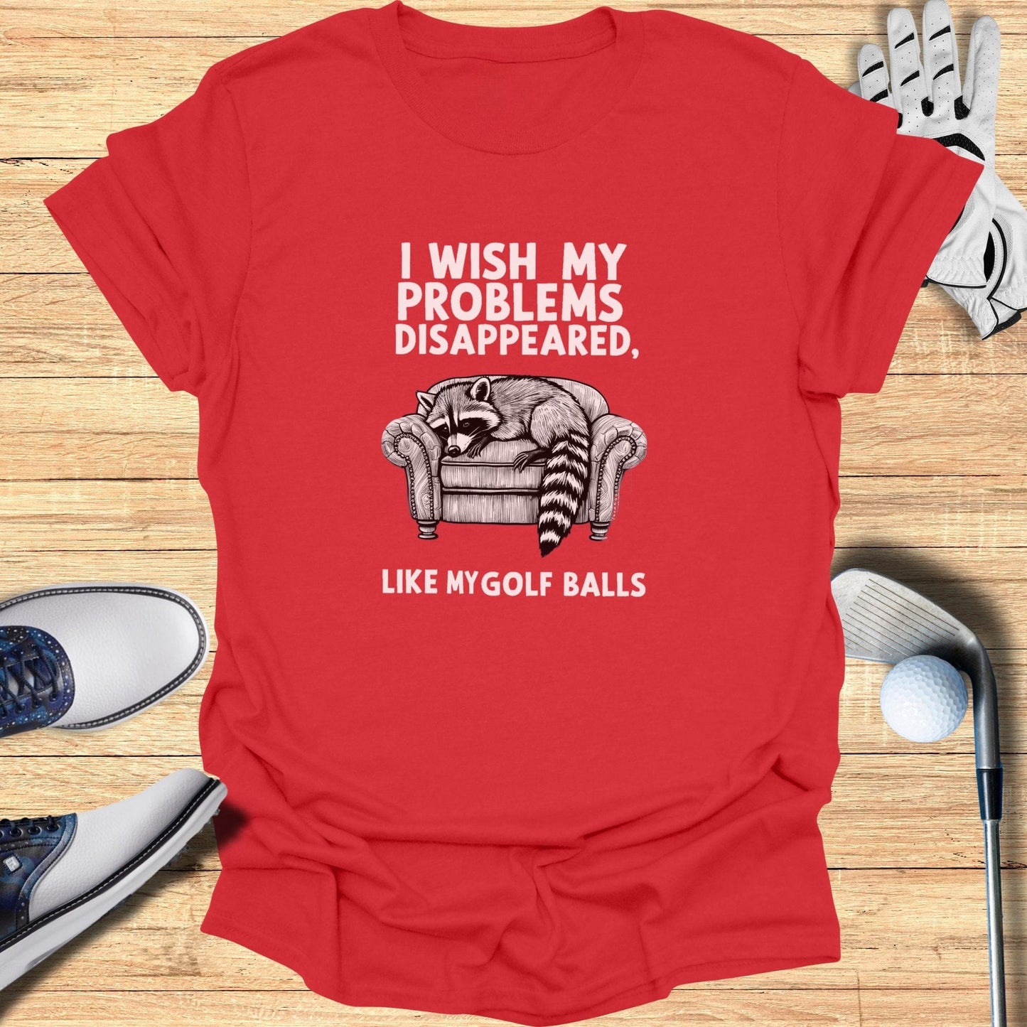 I wish My Problems T-Shirt - Funny Golf Tee by Swing Epic