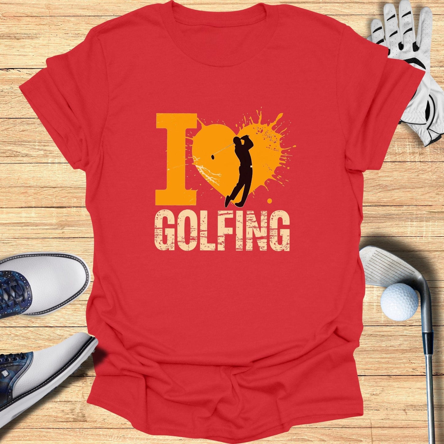 I Love Golfing T-Shirt - Funny Golf Tee by Swing Epic