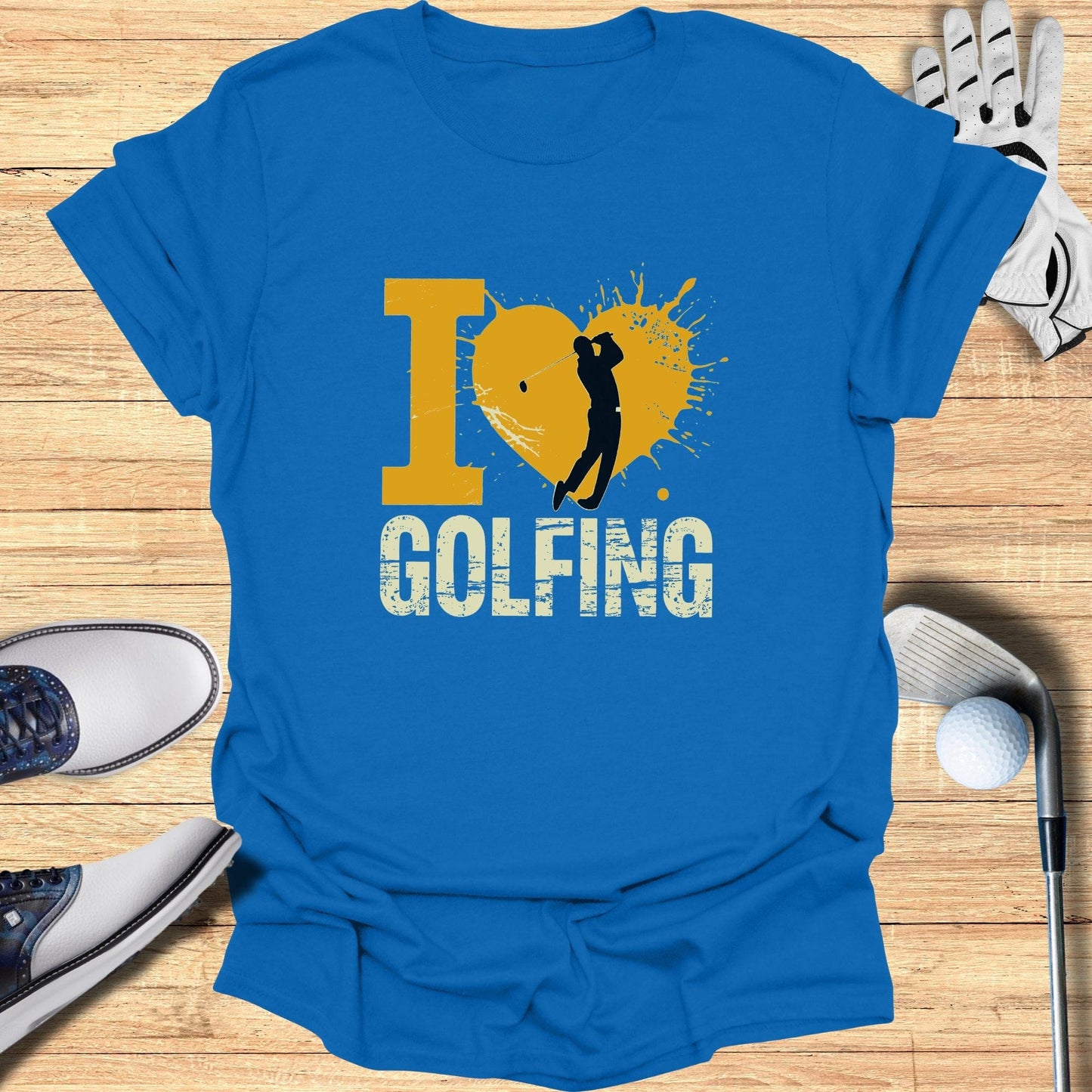 I Love Golfing T-Shirt - Funny Golf Tee by Swing Epic