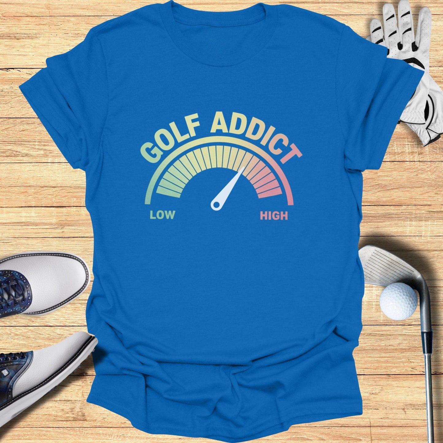 Golf Addict T-Shirt - Funny Golf Tee by Swing Epic