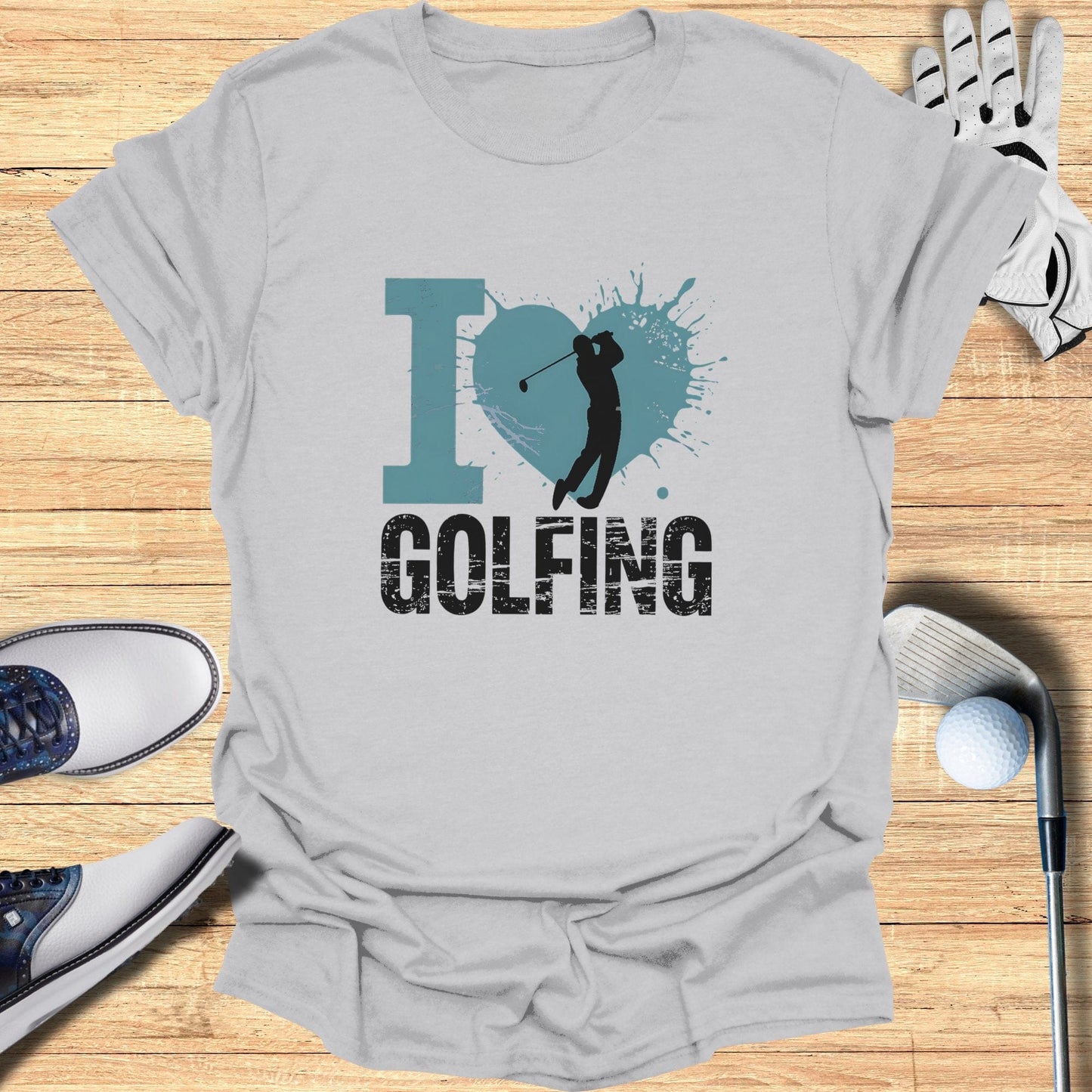 I Love Golfing T-Shirt - Funny Golf Tee by Swing Epic