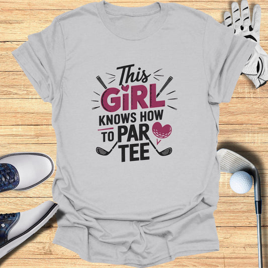 This Girl Knows T-Shirt - Funny Golf Tee by Swing Epic