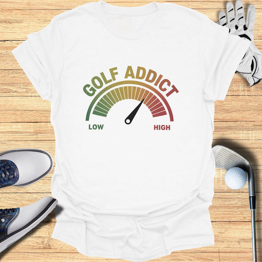 Golf Addict T-Shirt - Funny Golf Tee by Swing Epic