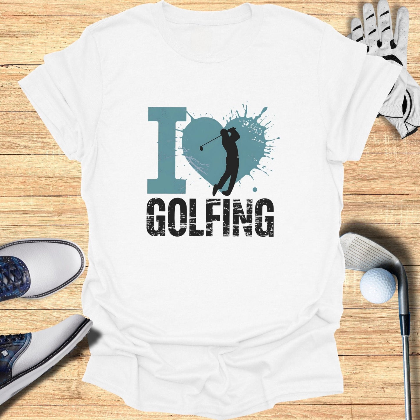 I Love Golfing T-Shirt - Funny Golf Tee by Swing Epic