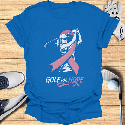 Golf for Hope Graphic Tees Fundraising Event Shirt